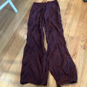 Lululemon Dance Studio Pants III Unlined Cherry 4